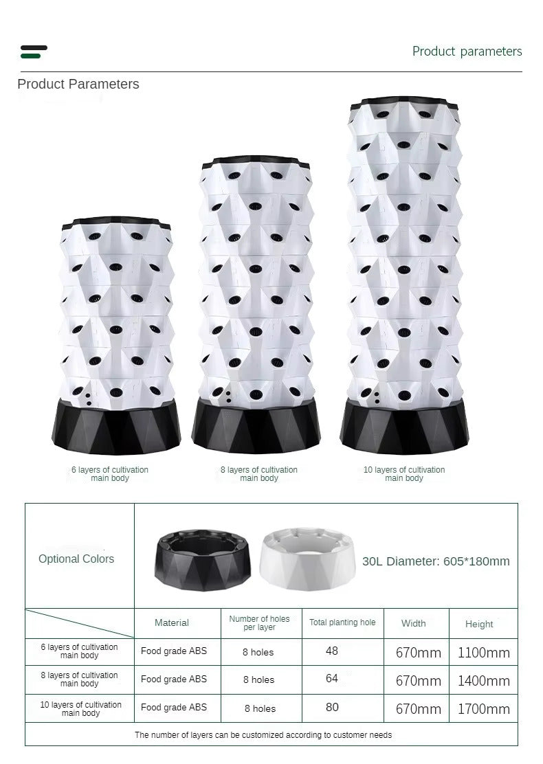 Indoor Hydroponic Tower